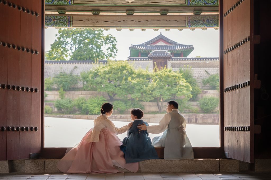 한복 인물 스냅